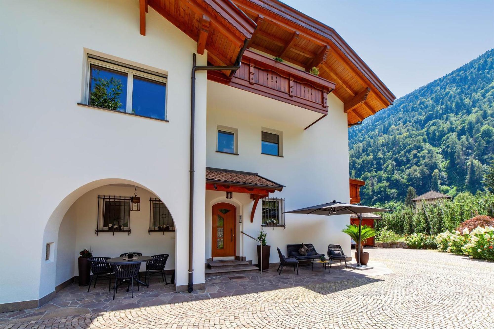 Appartementhaus Tratter Lagundo Exteriér fotografie